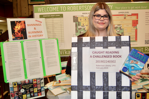 Caught reading a challenged book!