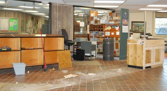 removal of circ desk